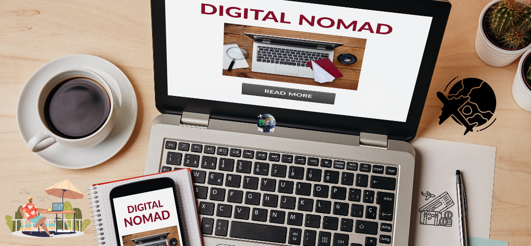 Banner do blog sobre Nomade digital